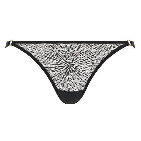 CHANTELLE X Tanga aus Spitze Pearl Schwarz