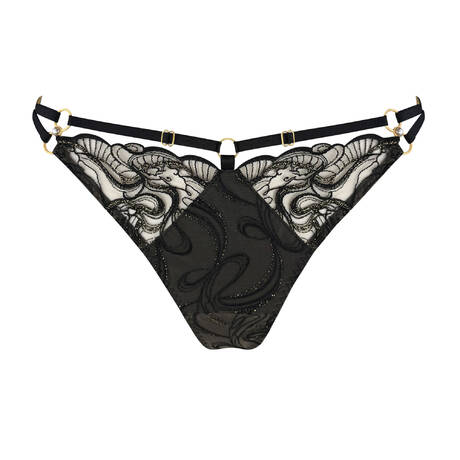 BORDELLE G-string Pearl Black