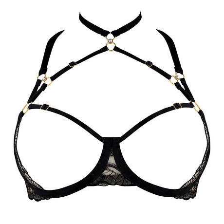 BORDELLE Ouvert-BH Pearl Schwarz