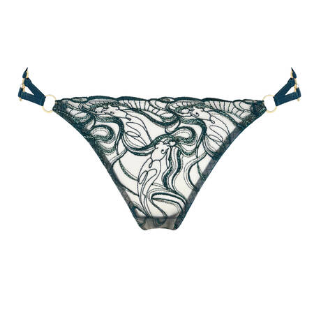 BORDELLE Ouvert-Slip Pearl Teal