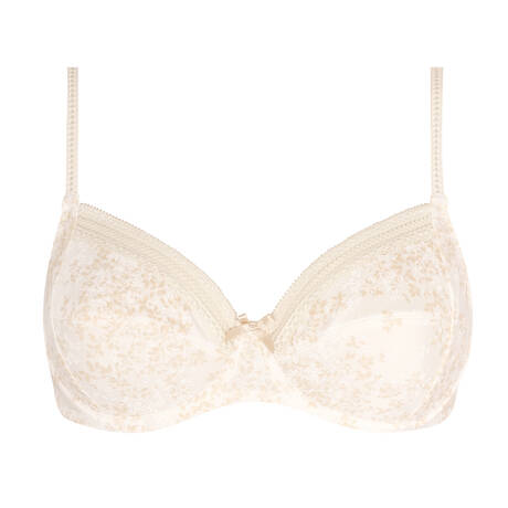 ANTIGEL Underwire bra Week-end Campagne Chanvre Nacré