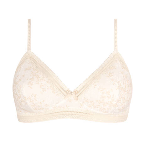 ANTIGEL Wireless bra Week-end Campagne Chanvre Nacré