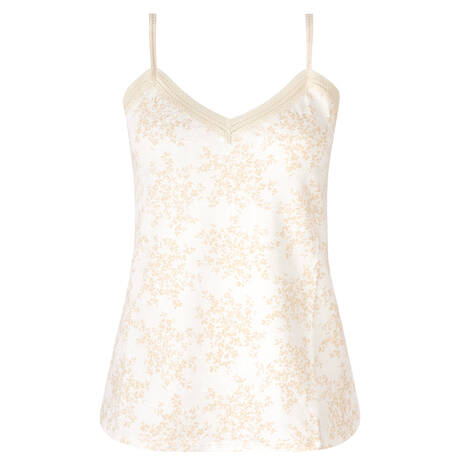ANTIGEL Camisole Week-end Campagne Chanvre Nacré