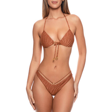 2 pieces set LULI FAMA Muse Glow Brown