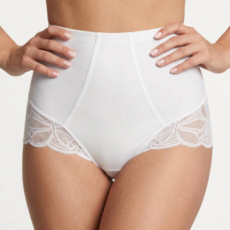 ANTIGEL Tummy control high-waisted panty Stricto Sensuelle Écru Nacre