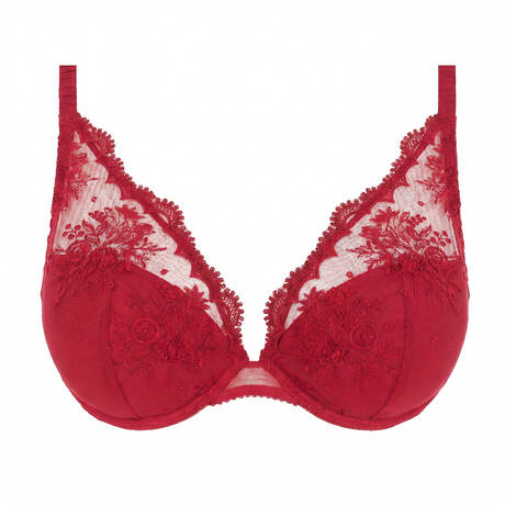 SIMONE PÉRÈLE Soutien-gorge push-up Intrigue Rouge Opéra