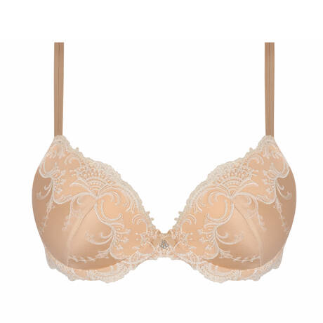 LISE CHARMEL Soutien-gorge coques en soie Splendeur Soie Splendeur Pêche