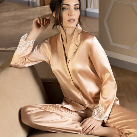 2 pieces set LISE CHARMEL Splendeur Soie Splendeur Pêche