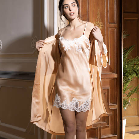 2 pieces set LISE CHARMEL Splendeur Soie Splendeur Pêche