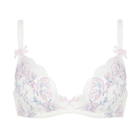 AGENT PROVOCATEUR Demi-cup bra Winnette Baby Pink & Flesh