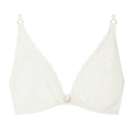 AUBADE Lace Triangle bra Ivresse Baroque Opale