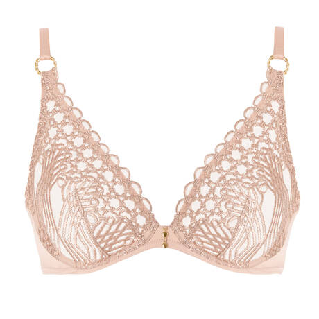 AUBADE Triangle bra Éloge du Désir Misty Blush