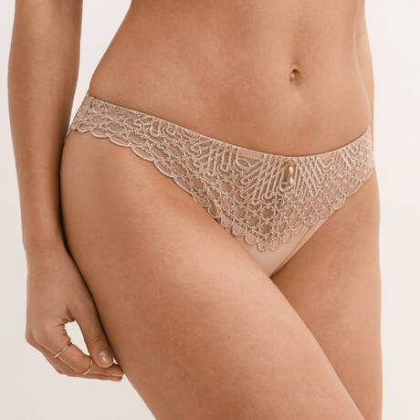 AUBADE Italian Brief Éloge du Désir Misty Blush