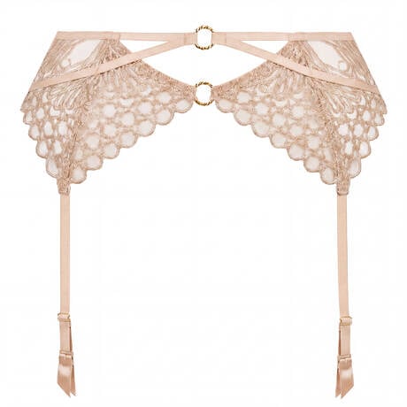 AUBADE Porte-jarretelles Éloge du Désir Misty Blush