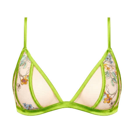 LIVY Triangle bra Como Bright Green