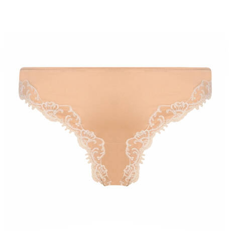 LISE CHARMEL Slip séduction en soie Splendeur Soie Splendeur Pêche