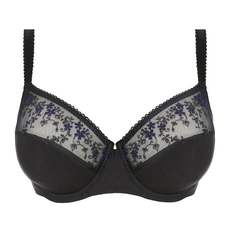 SIMONE PÉRÈLE Full-cup bra Instant Black