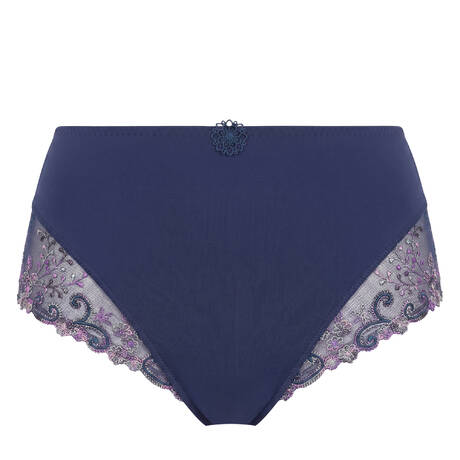 SIMONE PÉRÈLE High-waisted panty Délice Bleu Rainbow