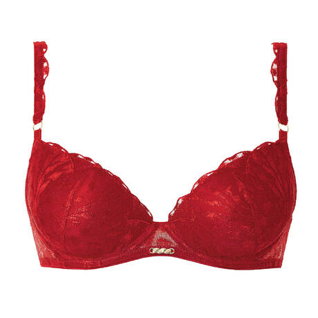 AUBADE Push-up bra Crazy in Love Red Delight 