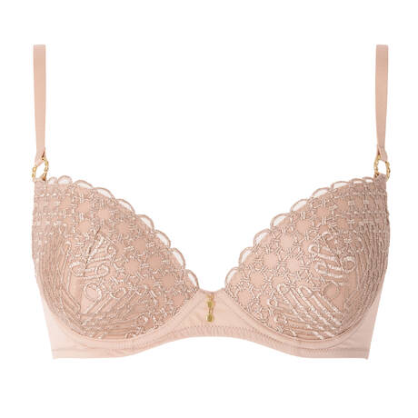 AUBADE Soutien-gorge push-up Éloge du Désir Misty Blush