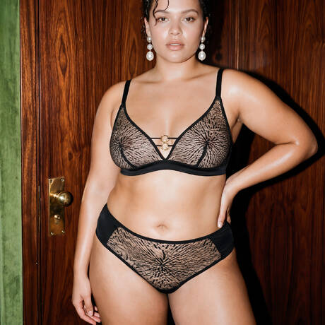 2 pieces set CHANTELLE X Pearl Black