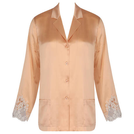 LISE CHARMEL Chemise en soie Splendeur Soie Splendeur Pêche