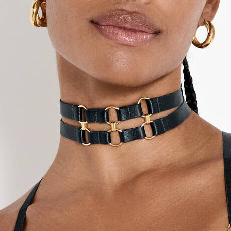 BORDELLE Choker Zenna Teal