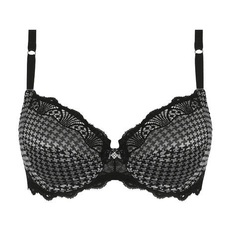 ANTIGEL Lace Underwire bra Icone Business Pied de Poule