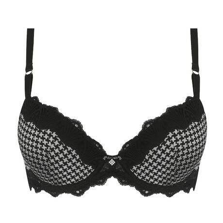 ANTIGEL Lace Padded bra Icone Business Pied de Poule