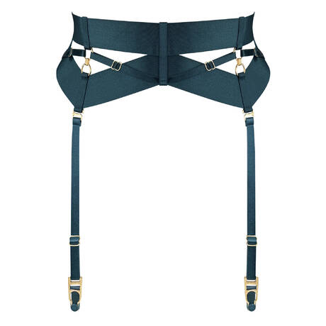 BORDELLE Porte-jarretelles Zenna Teal
