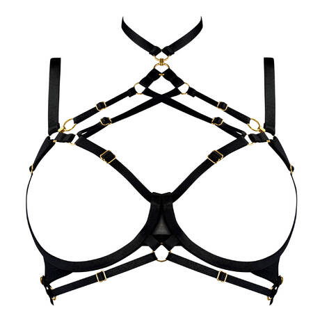 BORDELLE Ouvert bra Zenna Black