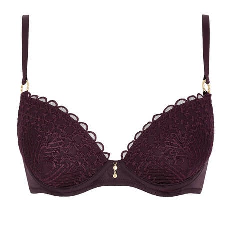 AUBADE Push-up bra Éloge du Désir Deep Berry
