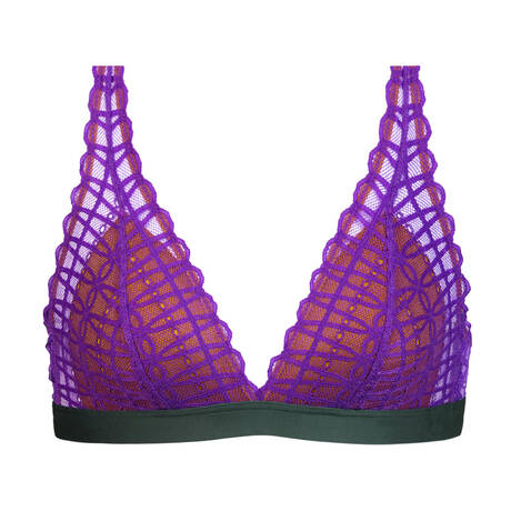 MEY Triangle bra Poetry Temptation Mystic Jade