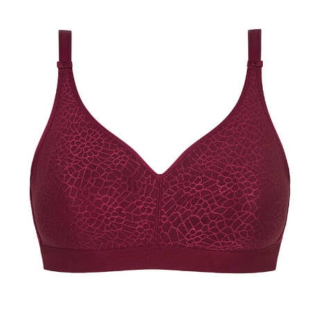 CHANTELLE Soutien-gorge minimiseur sans armatures en dentelle C Magnifique Framboise