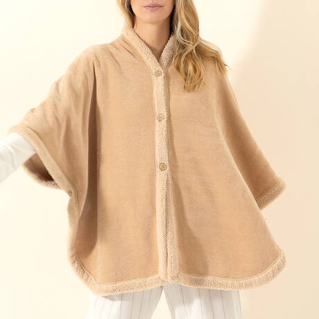 LE CHAT Poncho Astrée Beige