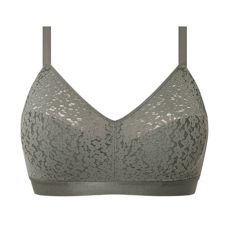 CHANTELLE Wireless bra lace Easy Feel Norah Vert Argile