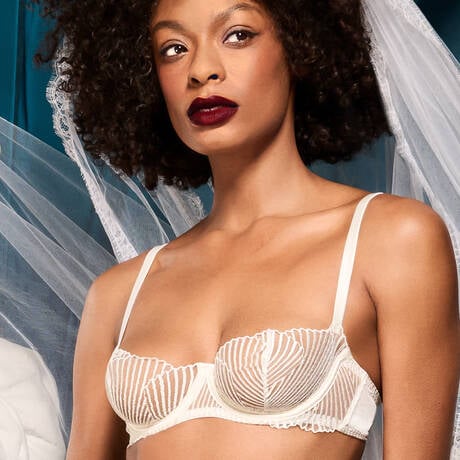 COCO DE MER Soutien-gorge corbeille Athena Ivory