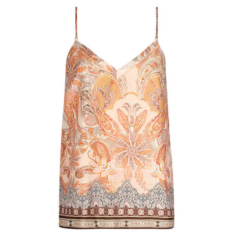 LISE CHARMEL Camisole Voyage Splendeur Charme Pêche