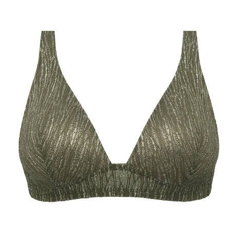 SARDA Soutien-gorge sans armatures en dentelle Tabei Paradise Green