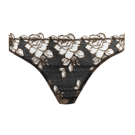 I.D. SARRIERI Slip brésilien The Allure Black Coffee