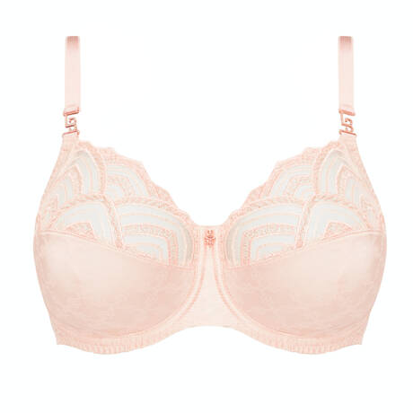 LOUISA BRACQ Full-cup bra Jeanne Nude Rose