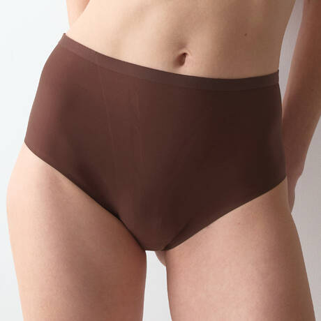 TRIUMPH Tummy control high-waisted panty True Shape Smart Velvet Chocolate