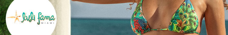 Swimwear Luli Fama Peacock Affair