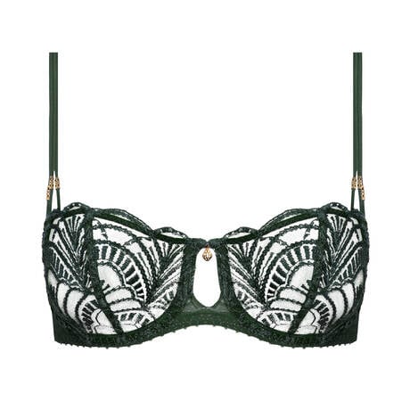 AUBADE Halbschalen-BH Vibes Mysterious Green