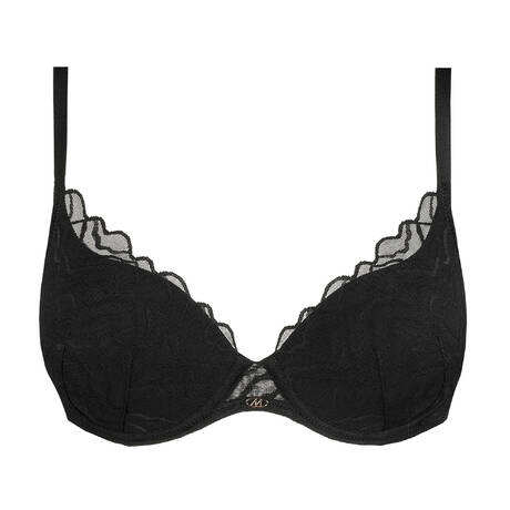 MARIE JO Schalen-BH in Herzform aus Spitze Nillo Schwarz
