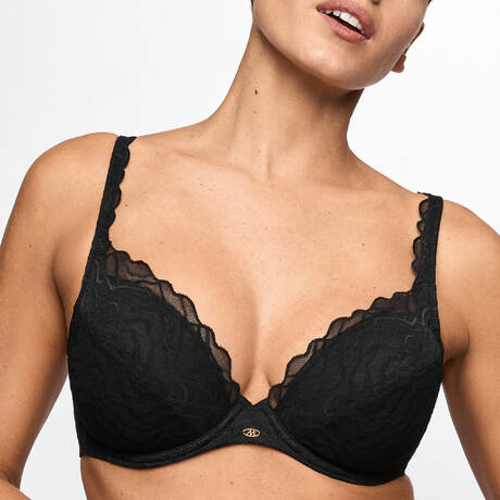 MARIE JO Push-up BH aus Spitze Nillo Schwarz