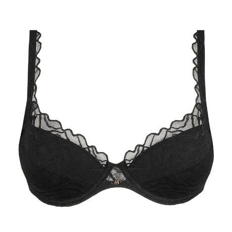 MARIE JO Push-up-BH aus Spitze Nillo Schwarz