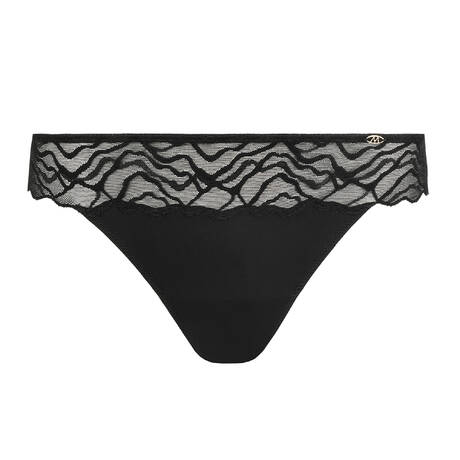 MARIE JO Brasilianischer Slip aus Spitze Nillo Schwarz
