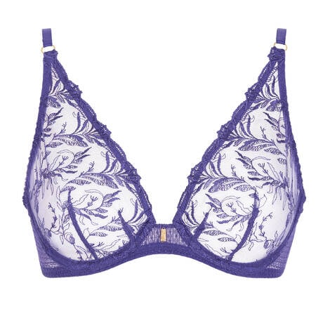 AUBADE Triangle bra Hidden Treasure Iris Bloom