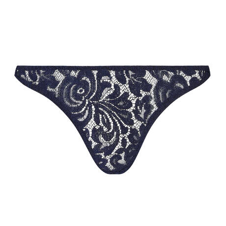 COCO DE MER Lace Brazilian brief Tamara Sapphire